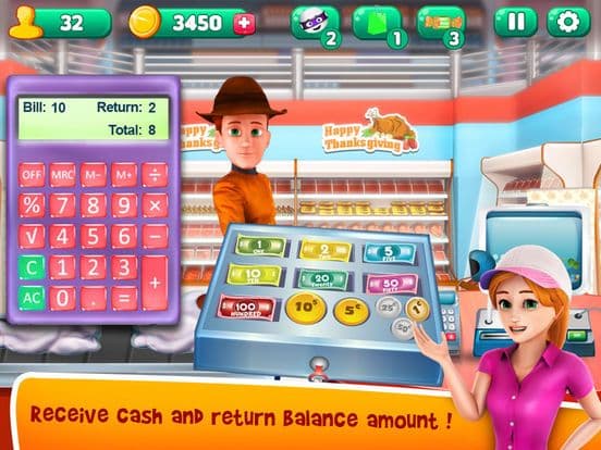 Thanksgiving Supermarket Store - Time Managament screenshot 4
