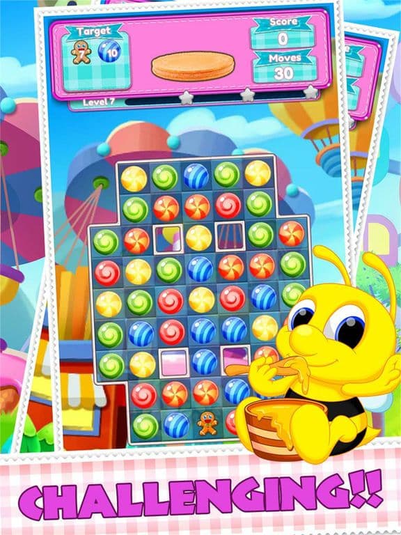 Sweet Yummy And Cookie Dessert Match 3 Puzzle screenshot 4