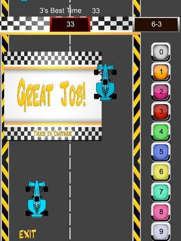Math Racer HD - Subtraction screenshot 4