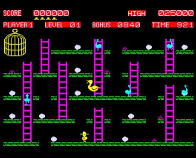 Chuckie Egg (arcade) screenshot 4