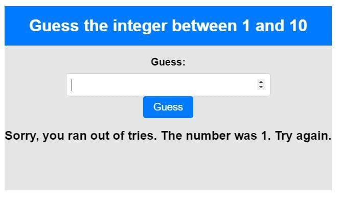 Integer Guessing