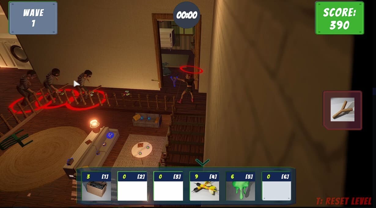 Home Alone (itch) (Emulz, MertBalkan) screenshot 4