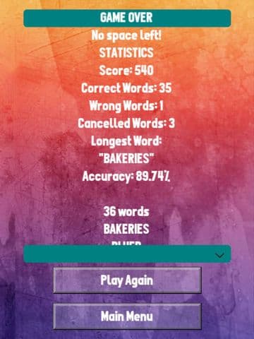 Wordumz Free screenshot 5