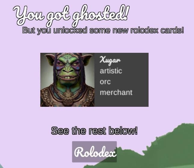 Speed Dating Fantasy screenshot 4