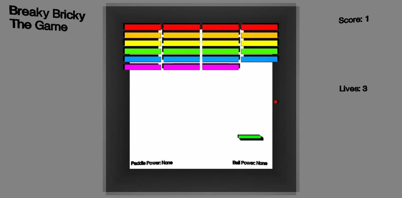 Arkanoid/Breakout Game