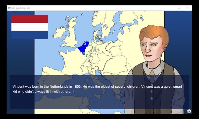 Vincent Van Gogh Biography for Kids screenshot 2