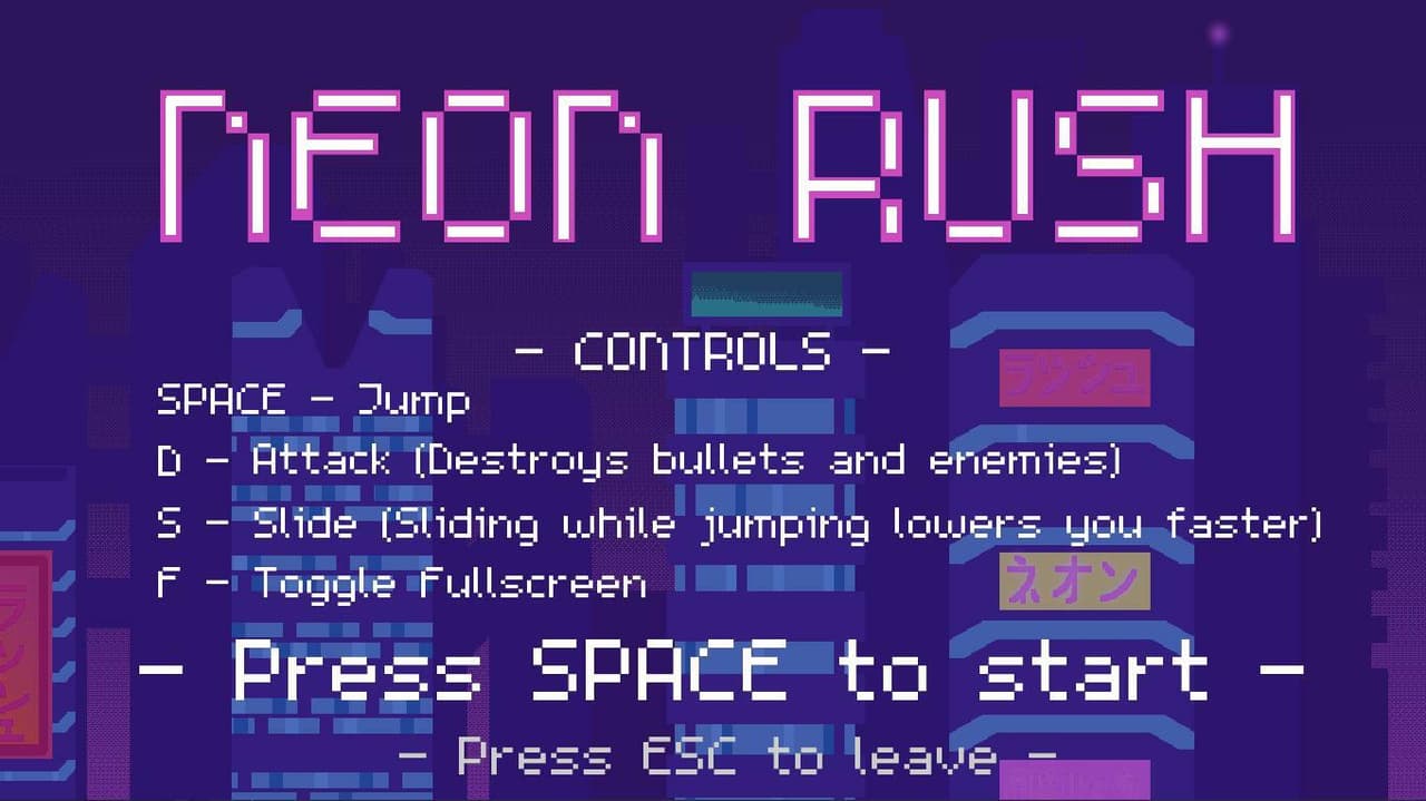 Neon Rush (FenixDS) screenshot 2