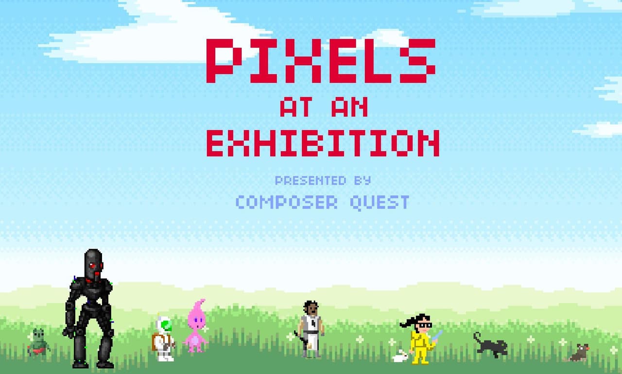 Pixels at an Exhibition