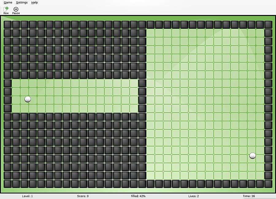 KBounce screenshot 2