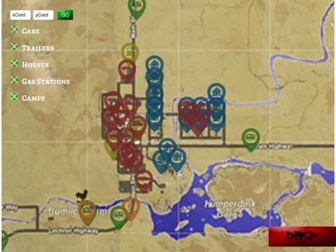 Battle Royale Map, Crafting for H1Z1 screenshot 3