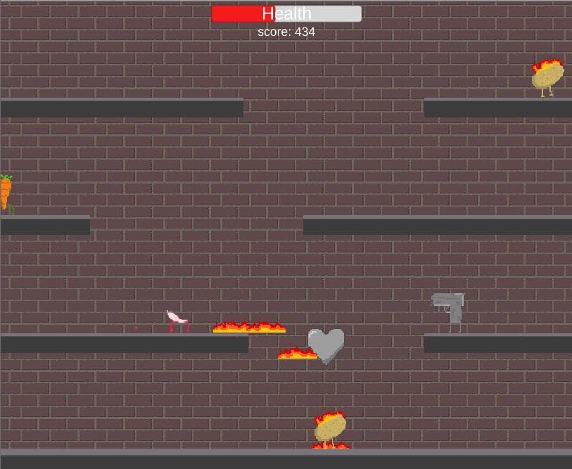 Shoot The Vegetables!