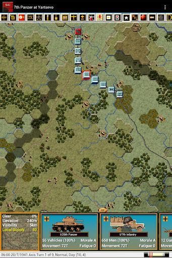 Panzer Campaigns- Smolensk 41 screenshot 2