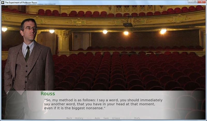 The Experiment of Professor Rouss screenshot 3