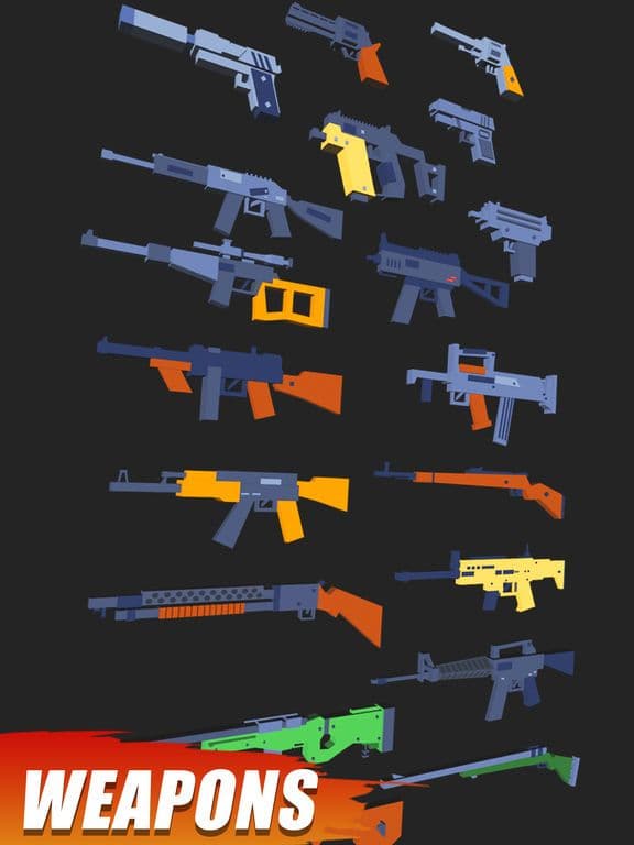 Survival Shoot-Block Gun Games screenshot 2
