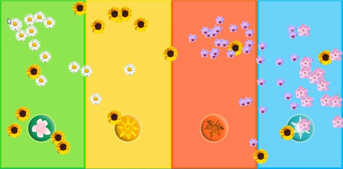 Vanessa Pardo: The Four Seasons, Alien Destroyer, Runaway Thief, Watercolour Madness screenshot 2