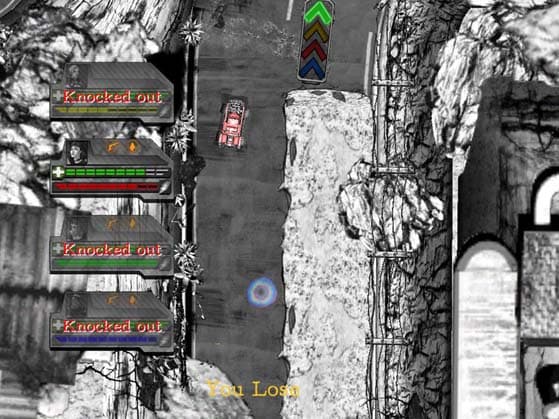 Monochrome Racing screenshot 2