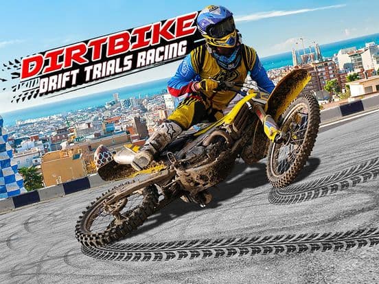Dirt Bike Drift Trails Racing screenshot 2