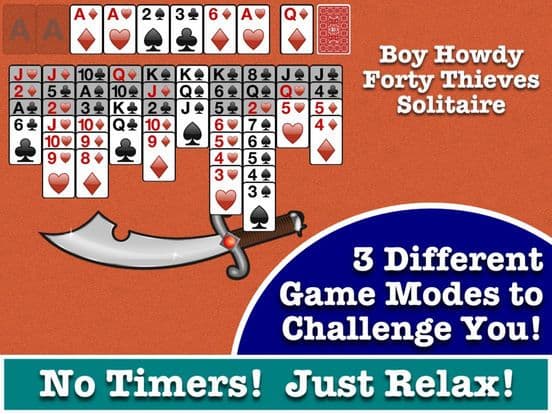 Forty Thieves Solitaire - Catch the 40 Bandits!