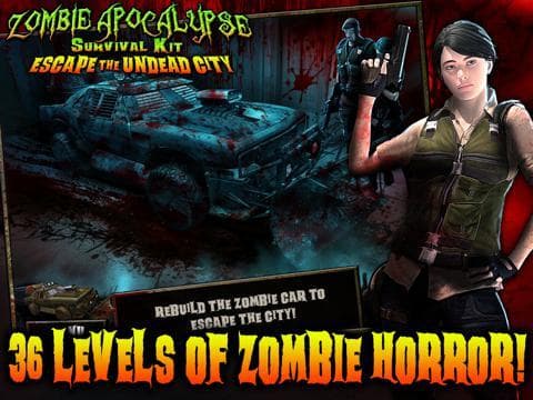Zombie Apocalypse Survival Kit: Escape the Undead City HD screenshot 2