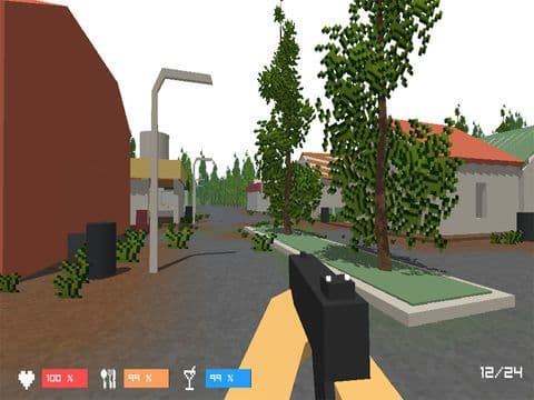 Pixel Zombies Hunter: Sciences howling of Virus Phantasm. Play Forgotten Dead Revenge