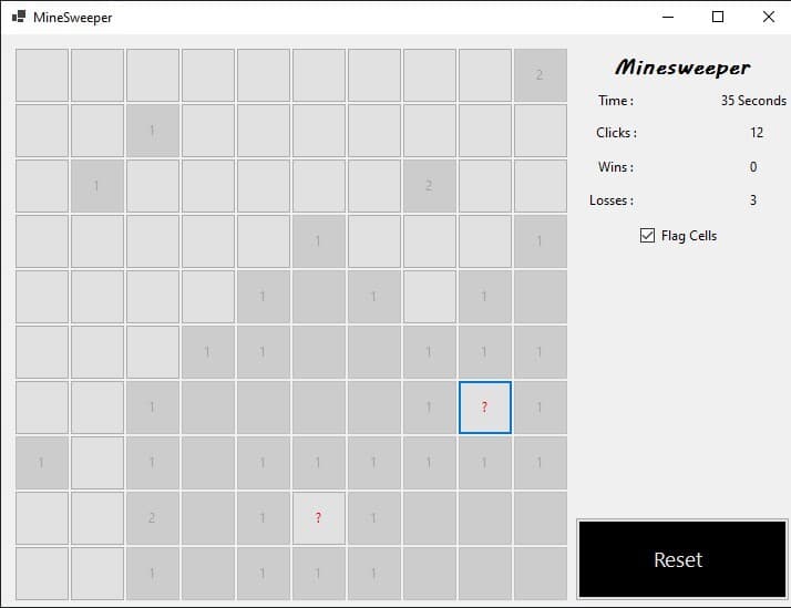 Minesweeper (dmaster)