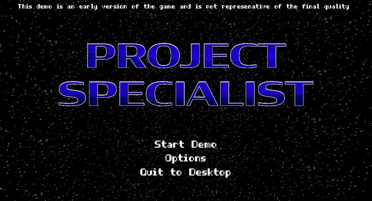 Project Specialist (Working Title) screenshot 2