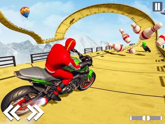 Superhero Bike Rider Game screenshot 3