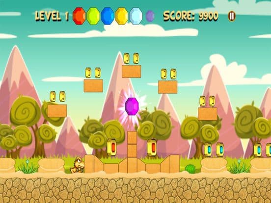 Baby Dinosaur Running Hill screenshot 5