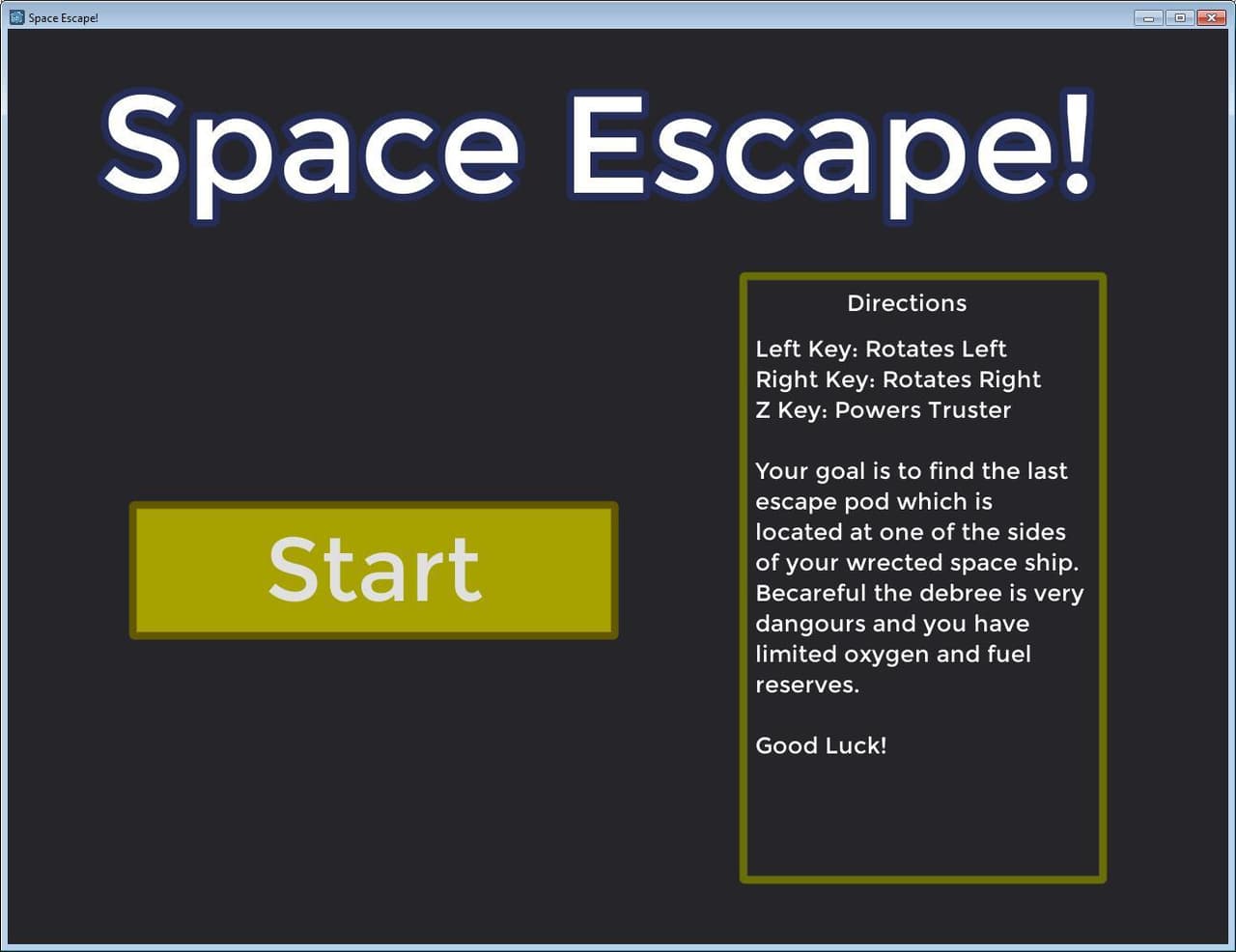 Space Escape (derf6060)