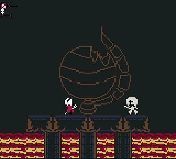 Hollow Knight Silksong [Gameboy Demake]