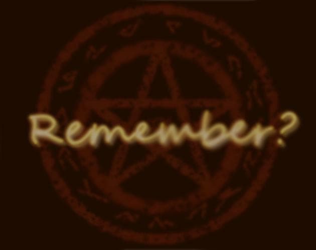 Remember?