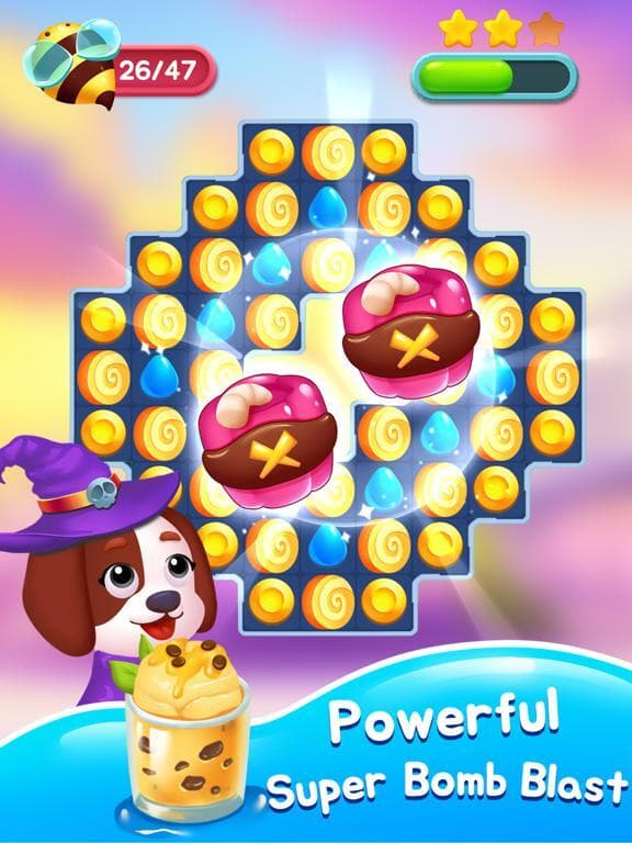 Candy Bee Bomb Game screenshot 4