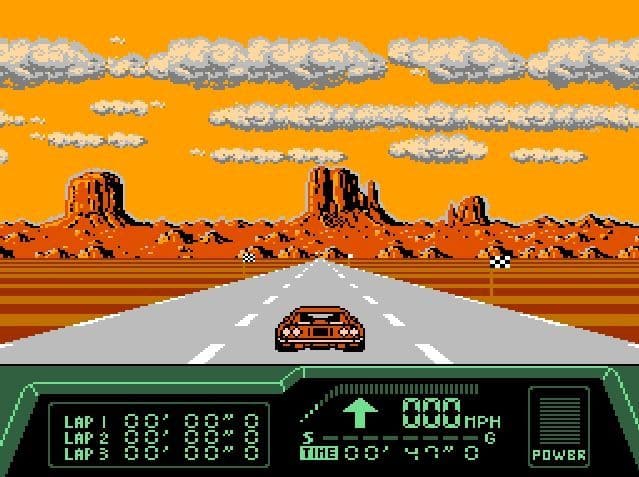 Rad Racer II screenshot 2