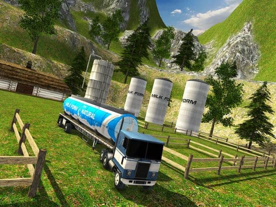 Offroad Milk Tanker Truck Transport Simulator 2017