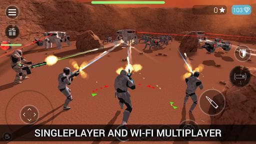 CyberSphere: SciFi Third Person Shooter screenshot 2