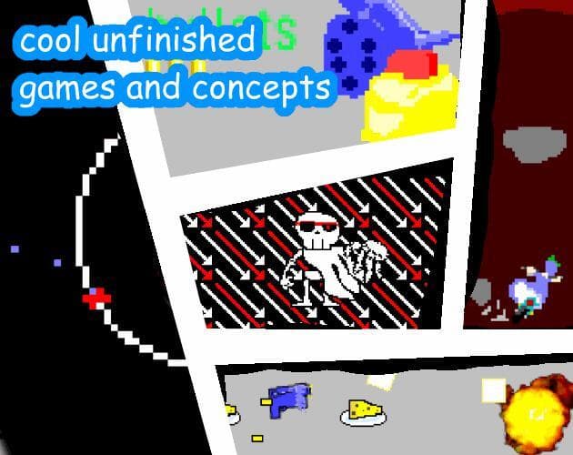 cool unfinished games and concepts pack