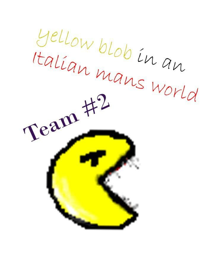Yellow blob in an Italian mans world!