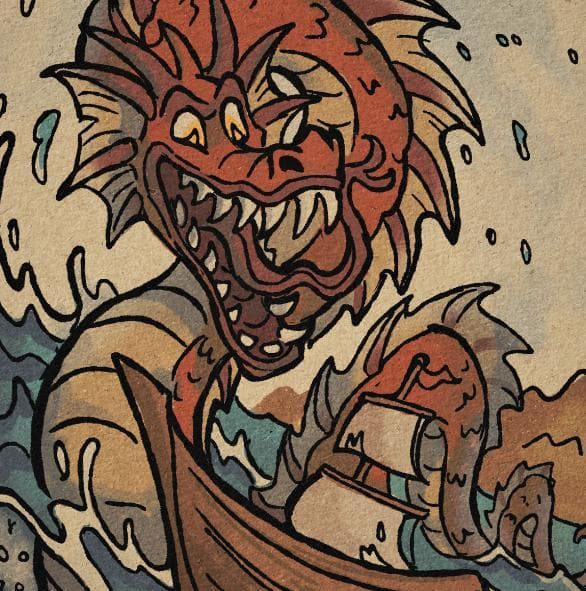 Sea Snakes Snack
