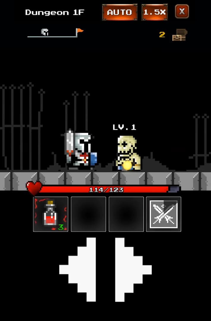 Dungeon X Pixel Hero screenshot 4