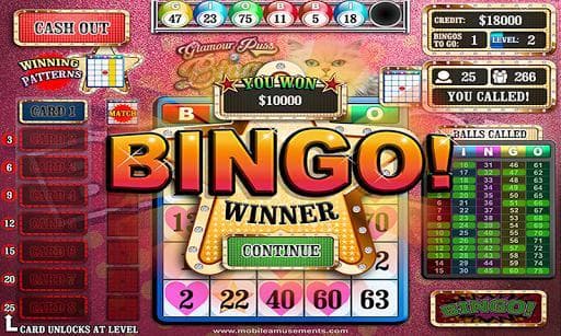 Glamour Puss Bingo FREE screenshot 4