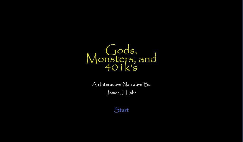 Gods, Monsters, and 401ks