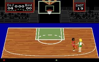 One on One: Dr. J vs. Larry Bird screenshot 3