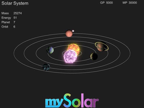 mySolar - Build your Planets screenshot 2