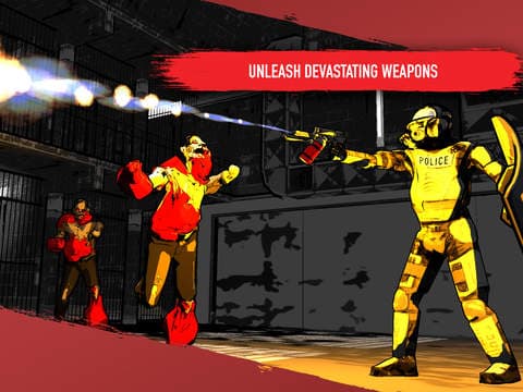 DeadRiot -- Zombie Shooter. Hack, slash and blast hordes of zombies! screenshot 2