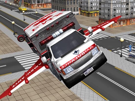 Furious & Fast 911 Ambulance Pilot the Flying Simulator screenshot 2