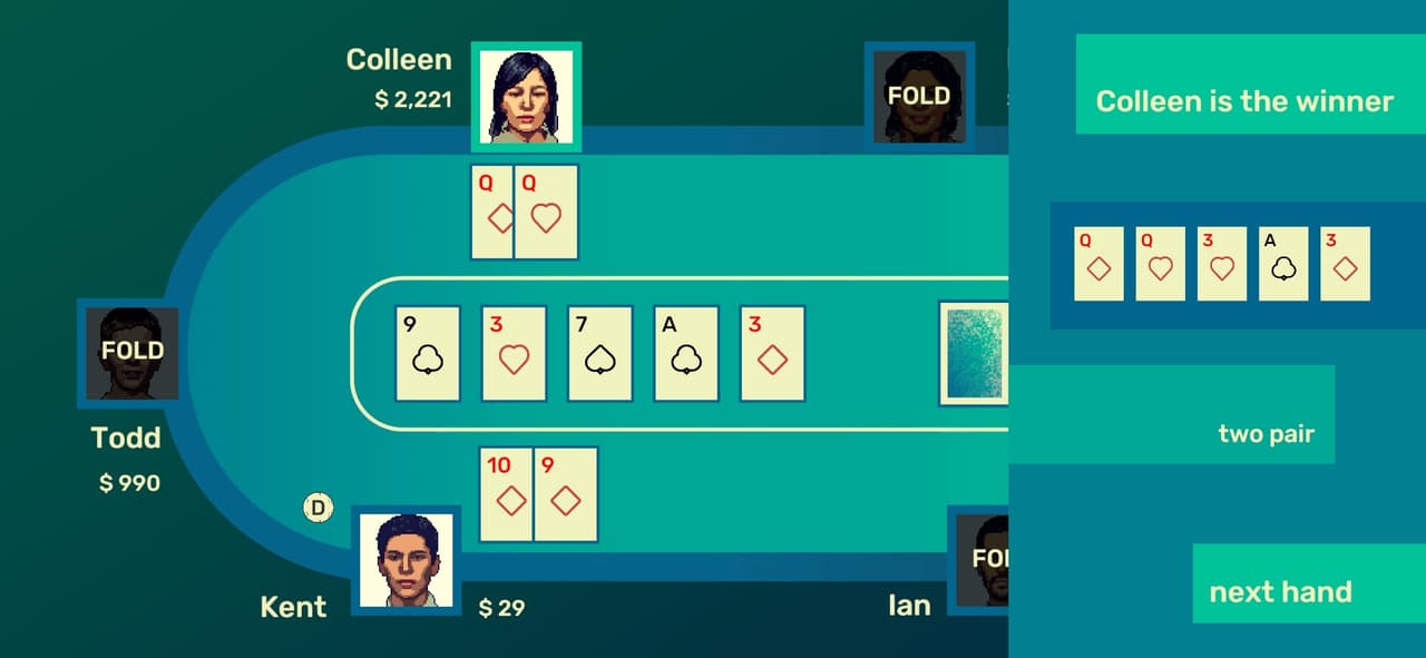 bad beat poker screenshot 5