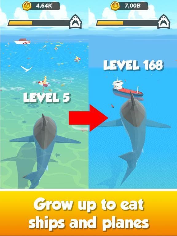 Idle Shark World - Tycoon Game screenshot 2