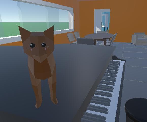 Cat out of here