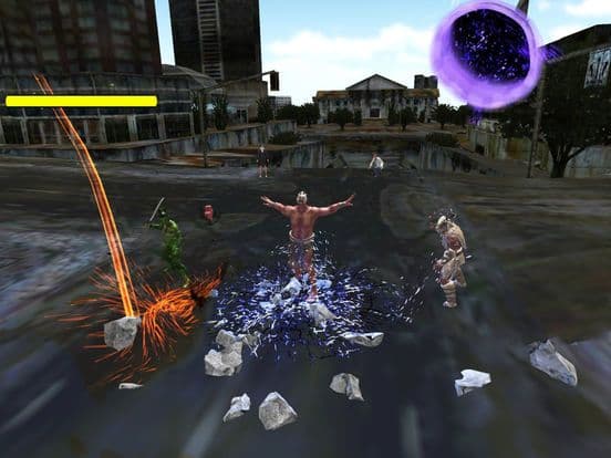 Crime City Santa Rope Hero screenshot 2