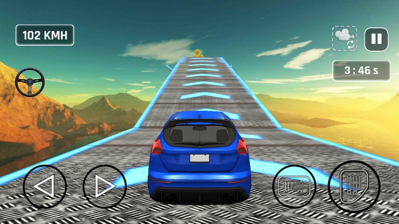 Mega Ramp Car Stunt screenshot 4